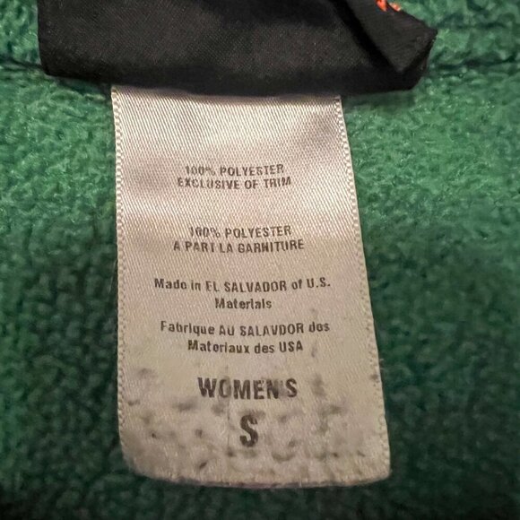 Patagonia Women's Synchilla Quarter Zip Pullover Green Size S - Picture 5 of 5